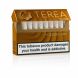 A open pack of Terea Yellow Sticks
